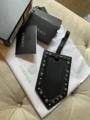 Authentic Versace luggage tag, brand new, made in Italy