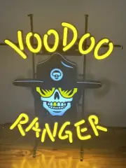 VOODOO RANGER BEER LED BAR SIGN MAN CAVE GARAGE DECOR LIGHTED SIGN NEW