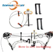 1 Set Portable Compound Bow Press & Quad L Bracket Set Bow Open Access Tool
