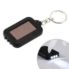 LED Mini Solar Light Pocket-sized Keychain Flashlights Small Flashlight Home
