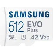 Samsung EVO PLUS microSDXC Memory Card - 512GB Includes Adapter - Read up to