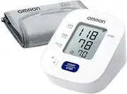 OMRON HEM7142T2 Digital Bluetooth Blood Pressure Monitor – Upper Arm, IntelliSense Technology, Irregular Heartbeat Detection, Cuff Wrap Guide, 14 memory, 3+3 Warranty