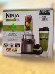 Ninja Nutri Blender Pro Set 2 Auto IQ One Touch - CL401A - 1100W Power