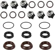 AR1828 Water Pressure Kit Replacement for Annovi Reverberi 18mm XR RK RKA RKV,New Valves + O-Rings