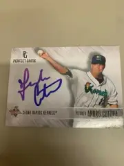 Andro Cutura 2016 Signed Cedar Rapids Kernels Team Card