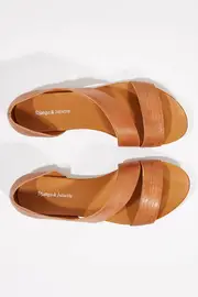 Jerris Leather Flat Sandal--DJA-JERRIS