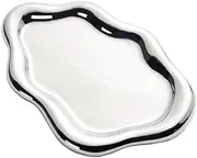 JungleRed Jewelry Tray, Ceramic Tray, Trinket Dish, Cloud Jewelry Dish, Ring Key Dish, Birthday, Mother's Day, Christmas, Thanksgiving Gifts for Women Friends(Silver)