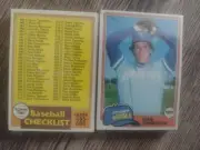 2X 1981 Topps Baseball SEALED GROCERY Cello Pack's 1 Reggie Jackson AS #400 back