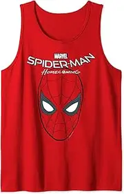 [Marvel] Spider-Man Homecoming Logo Mask Face Tank Top