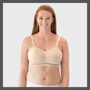 Kindred Bravely Women's Hands Free Nursing Bra Pumping EasyClip Beige XL