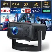 4K Mini LED Android Projector 12000 Lumen 5G WiFi Bluetooth HDMI Home Theater AU