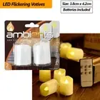 Flickering LED Votive Flameless Tealight Candle Home Wedding Party Decor Bulk