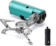 Solohike Camping Stove Portable Camping Stove Foldable with Storage Bag for Outdoor Camping Hiking Backpacking (Mars Green)