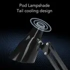 Swing Arm Desk Light With Clamp USB 3 Lighting 10 Brightness Eye Caring Read HOM