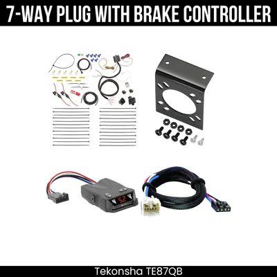 Tekonsha 7-Way Trailer Wiring Brake Control For 03-09 Lexus GX470 Toyota 4Runner