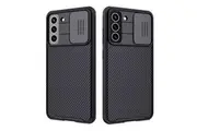 Nillkin For Samsung Galaxy S22+ /S22 Plus 5G Case, CamShield Series Slim Stylish Protective Case with Slide Camera Cover (Black)