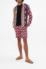 COLLARED LONG SLEEVE SHIRT ROME RETRO