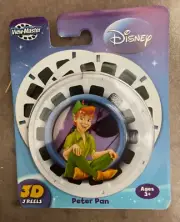 VIEW-MASTER 3D 3 REELS DISNEY PETER PAN SEALED *NEW*