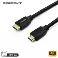 在飛比找momo購物網優惠-【PERFEKT】HDMI 2.0 4K 高清 影音 傳輸線