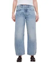 DL1961 Petite Taylor Relaxed Barrel Ultra High Rise Jeans
