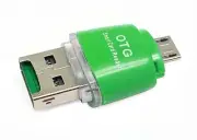 2in1 Micro USB OTG Adapter+Micro SD Card Reader For Dell Venue 7 8 Pro Tablet