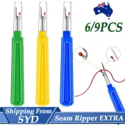 6/9 pcs Seam Ripper Extra Large Stitch Unpicker Thread Stitch Cutter Sewing Tool