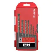 P&N 166044644 Set 7 piece Masonry 4.0mm - 12.0mm Tungsten Carbide