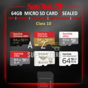 MICRO SD CARD 64GB SanDisk Ultra, Extreme, Pro, Switch Fast Memory Class 10 Fast