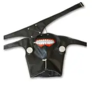 US Seller- New Anime Tokyo Ghoul Cosplay Prop Zipper PU Adjustable Mask MA01
