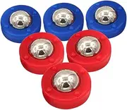 GARVALON Enhanced Shuffleboard Experience: 6pcs Mini Pucks Set Curling Balls for Tabletop Game Great for Boys and Girls Adults