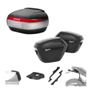 Set SHAD Bauletto SH50 & Suitcases SH23K 3P for Husqvarna Norden 901 2022-2024