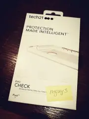 TECH21 Evo CHECK Case for Google PIXEL 5" CLEAR/WHITE BNIB T21-5497