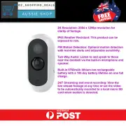 New Orion 2K Smart HD Grid Connect Outdoor Security Camera with Battery