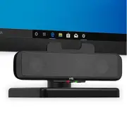Cyber Acoustics CA-2890 USB SPEAKER BAR FOR DISPLAY MOUNTS TO BOTTOM-VOL CONTROL