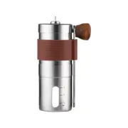 Stainless Steel Bean Grinder Travel Manual Coffee Grinders Portable