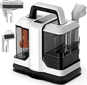 Portable Carpet Cleaner Machines，15Kpa Upholstery Spot Cleaner Machine，750W Handheld Spot Carpet Cleaner Machine with 2 Brush Head,for Pets, Furniture, Stairs, Car Seat, Couch, Curtain