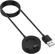 Disscool Replacement Charging Dock Cable Compatible with Garmin Vivoactive 6/Fenix 5/Forerunner 265/265S/965, USB Cables Charger Stand Compatible with Smart Watch Accessories(1M/3.3FT, Black)
