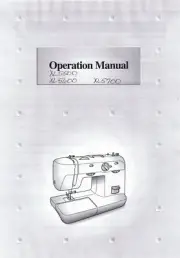 Brother XL5500 XL5600 XL5700 Sewing Machine Users Guide Instruction Manual Book