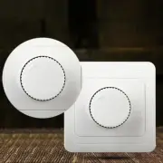 LED Dimmer Rotary Dimmer Switch 230V 4 to 300W for Flush-Mounted Dimmable Lamps