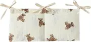 Baby Crib Organizer,Multifunctional 2 Pockets Diaper Caddy Organizer - Nursery Organization for Changing Table and Baby Crib, Bedside Caddy, Crib Accessories Willab