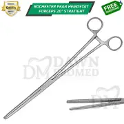 Fishing Hemostat Forceps 20" Straight Pean Forceps Locking Clamps German Grade