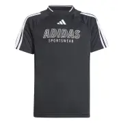 Adidas House Of Tiro Tee - Kids - Black/White - 13-14