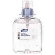 Green Certified 1200 mL Fragrance Free Advanced Hand Sanitizer Gel Refill Clear