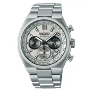 Seiko Astron analog radio solar date world time titanium men's watch SBXY095
