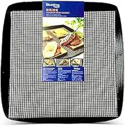 Bluedrop Toaster Baskets Crispy Bakery Tray Woven Glass Baking Mesh Basket 30X35CM Black