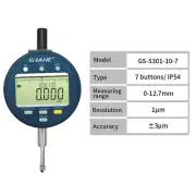 Digital Dial Indicator Electronic Metric Conversion Gauge 0-12.7/25.4/50.8mm