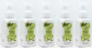 5 Bath & Body Works CUCUMBER VERBENA CLEAN GREEN TEA Gentle Foaming Hand Soap