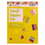 Matildas Own Small Square Set Patchwork Template Set - 1in to 5in