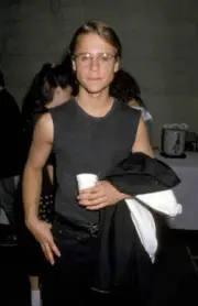 Chad Lowe at 61st Academy Awards Rehearsals For Musical Trib - 1989 Old Photo 1