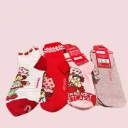 Girls Strawberry Shortcake Socks Set of 4 pair